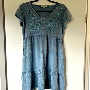 Summer Clean Out!  Solitaire XS cotton mini dress with pockets.